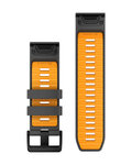 GARMIN band - QUICKFIT 26 - black/orange