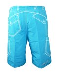 HAVEN Cycling shorts without bib - COMPETITOR - blue/white