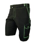 HAVEN Cycling shorts without bib - COMPETITOR - black/green
