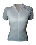 HAVEN Cycling short sleeve jersey - INFINITY WOMEN - white