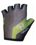HAVEN Cycling fingerless gloves - SOLAR SHORT - green