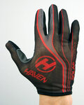 HAVEN Cycling long-finger gloves - SOLAR LONG - red