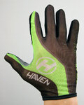 HAVEN Cycling long-finger gloves - SOLAR LONG - green