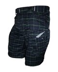 HAVEN Cycling shorts without bib - CUBES II - green/black