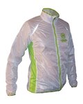 HAVEN Cycling windproof jacket - ULTRALIGHT - white/green