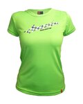 HAVEN Cycling short sleeve jersey - AMAZON SHORT - green/white