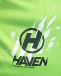 HAVEN Cycling short sleeve jersey - AMAZON SHORT - green/white