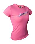 HAVEN Cycling short sleeve jersey - AMAZON SHORT - pink