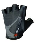 HAVEN Cycling fingerless gloves - LYCRATECH - black/grey