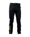 HAVEN Cycling long trousers withot bib - FUTURA - black/green