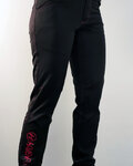 HAVEN Cycling long trousers withot bib - FUTURA - black/pink