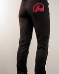 HAVEN Cycling long trousers withot bib - FUTURA - black/pink