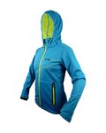 HAVEN Cycling thermal jacket - THERMOTEC WOMEN - blue/green