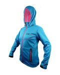 HAVEN Cycling thermal jacket - THERMOTEC WOMEN - blue/pink