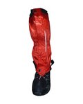 HAVEN Cycling leg warmers - ICEBRAKER BLACK - red