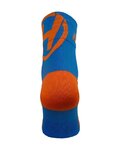 HAVEN Cyclingclassic socks - LITE SILVER NEO 2PAK - blue/orange