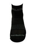 HAVEN Cyclingclassic socks - LITE SILVER NEO 2PAK - black/grey