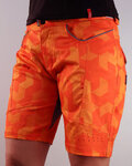 HAVEN Cycling shorts without bib - PEARL NEO - orange