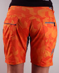 HAVEN Cycling shorts without bib - PEARL NEO - orange