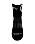 HAVEN Cyclingclassic socks - LITE SILVER NEO 2PAK - black/white