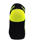 HAVEN Cycling ankle socks - SNAKE SILVER NEO 2PAK - black/yellow