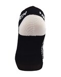 HAVEN Cycling ankle socks - SNAKE SILVER NEO 2PAK - black/white