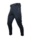 HAVEN Cycling long trousers withot bib - RAINBRAIN LONG - black/grey