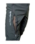 HAVEN Cycling long trousers withot bib - RAINBRAIN LONG - black/grey