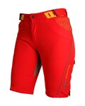 HAVEN Cycling shorts without bib - SINGLETRAIL WMS - red