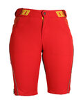HAVEN Cycling shorts without bib - SINGLETRAIL WMS - red