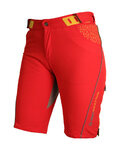 HAVEN Cycling shorts without bib - SINGLETRAIL WMS - red