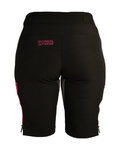 HAVEN Cycling shorts without bib - SINGLETRAIL WMS - black/pink