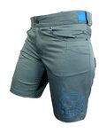 HAVEN Cycling shorts without bib - AMAZON LADY - grey/blue