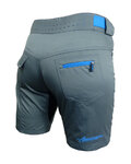 HAVEN Cycling shorts without bib - AMAZON LADY - grey/blue