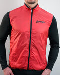 HAVEN Cycling gilet - FEATHERLITE BREATH - red/black