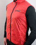 HAVEN Cycling gilet - FEATHERLITE BREATH - red/black