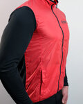 HAVEN Cycling gilet - FEATHERLITE BREATH - red/black