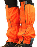HAVEN Cycling leg warmers - ICEBRAKER BLACK - orange