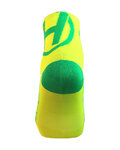 HAVEN Cyclingclassic socks - LITE SILVER NEO 2PAK - yellow/green