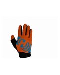 HAVEN Cycling long-finger gloves - HAVEN PURE - blue/orange