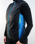 HAVEN Cycling gilet - THERMAL - black/blue