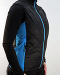 HAVEN Cycling gilet - THERMAL - black/blue