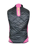 HAVEN Cycling gilet - THERMAL - black/pink