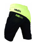 HAVEN shorts - PURE - black/light green