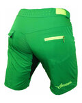 HAVEN Cycling shorts without bib - AMAZON - green/yellow