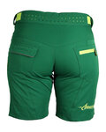 HAVEN Cycling shorts without bib - AMAZON - green/yellow