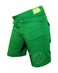 HAVEN Cycling shorts without bib - AMAZON - green/yellow
