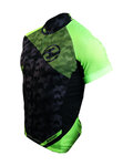 HAVEN Cycling short sleeve jersey - SINGLETRAIL - black/green
