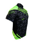 HAVEN Cycling short sleeve jersey - SINGLETRAIL - black/green