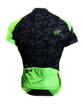 HAVEN Cycling short sleeve jersey - SINGLETRAIL - black/green